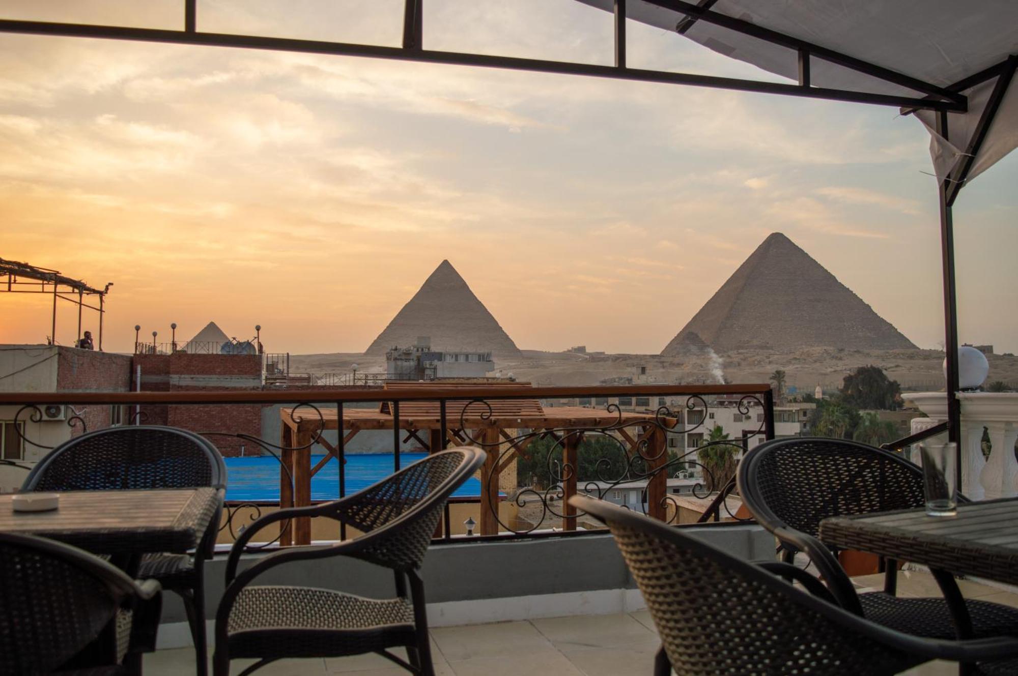 Pyramids Gate Hotel Kafret el-Gabal Exterior foto