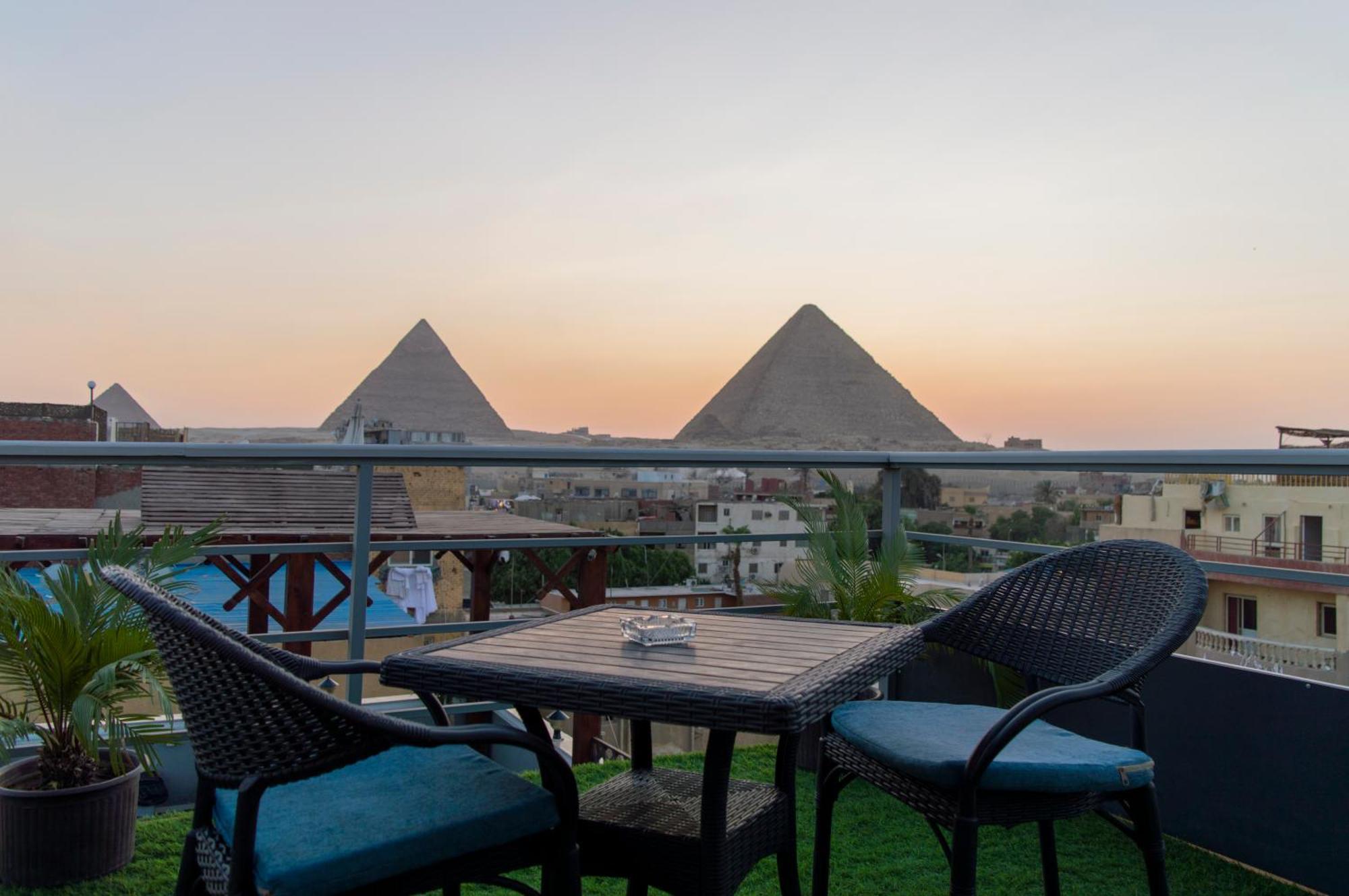 Pyramids Gate Hotel Kafret el-Gabal Exterior foto
