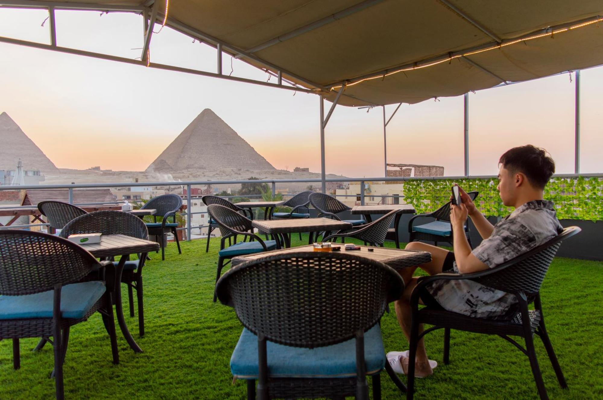 Pyramids Gate Hotel Kafret el-Gabal Exterior foto