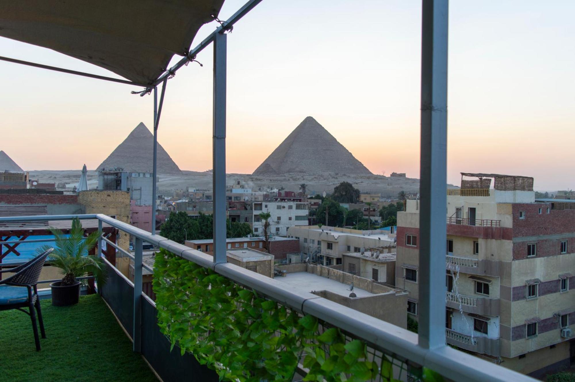 Pyramids Gate Hotel Kafret el-Gabal Exterior foto